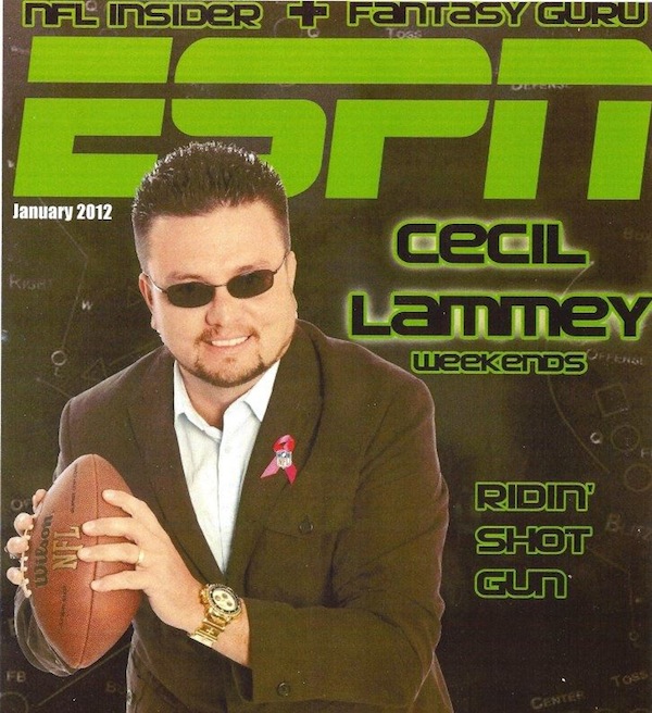 ESPN’s Cecil Lammey to speak at March 11th dinner meeting Denver