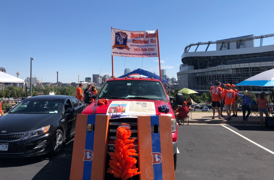 Broncos Tailgate on the Terrace